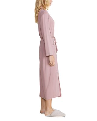 Malibu Collection Soft Jersey Piped Robe