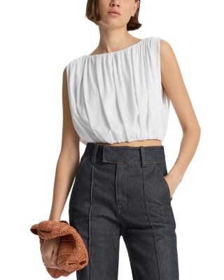 A.L.C. - Nell Cotton Crop Top