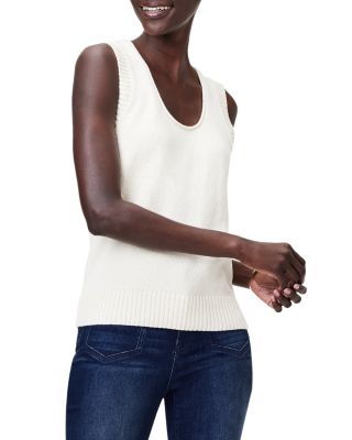 NIC+ZOE - Cotton Knit Sleeveless Sweater Top