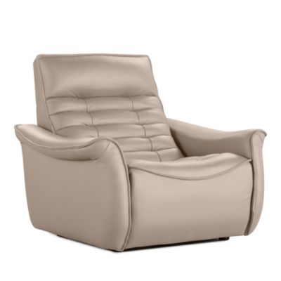 Trattino Power Reclining Leather Chair
