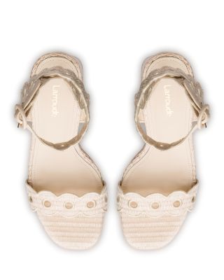 Women's Dolly Broderie Slip On Sandals