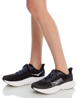 Women's Mach 6 Wide Lace Up Low Top Running Sneakers