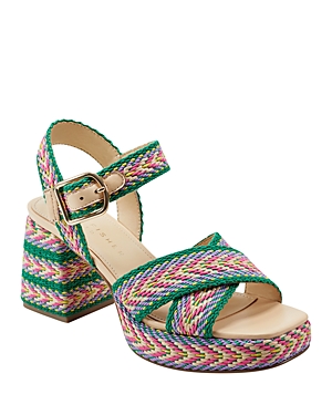 Marc Fisher Ltd. Women's Gemmie Strappy Espadrille Platform Sandals