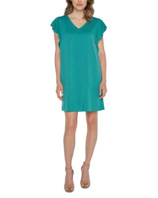 Liverpool Los Angeles - Flutter Sleeve Dress