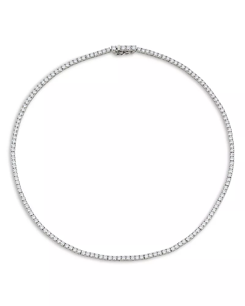 Nadri 2.5mm Cubic Zirconia Tennis Necklace, 16