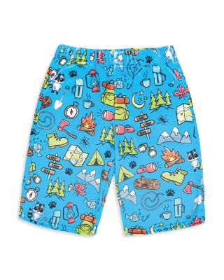 Boys' Camp Out Plush Shorts - Little Kid, Big Kid