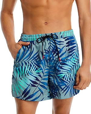 Hugo Calala Printed Drawstring 5.25 Swim Shorts