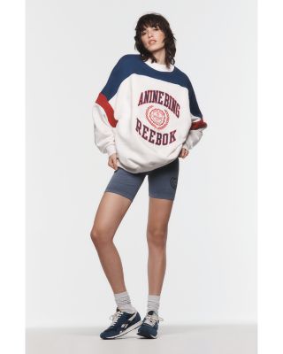 Reebok Oversized Colorblocked Sweatshirt Bloomingdale's