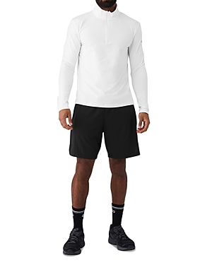 Alo Yoga Quarter Zip Sweatshirt In White