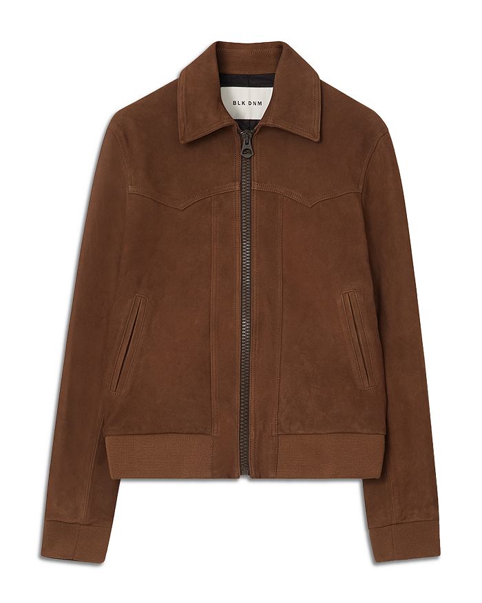 JACK & JONES Dames Jxmia Flock Ls Jacket DNM, Brown Denim, L, bruin