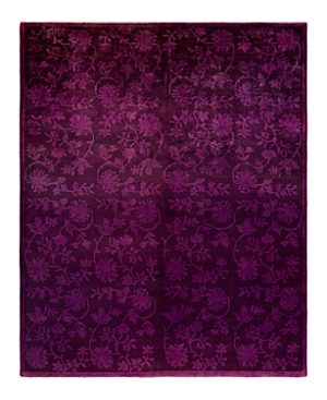 Shop Bloomingdale's Fine Vibrance M1692 Area Rug, 7'10 X 9'9 In Purple