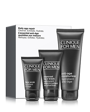 Clinique Daily Repair Men's Skincare Set ($60 Value) In White