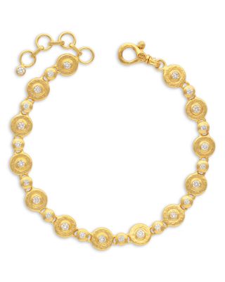 Gurhan All Around Bracelet in 24K/22K Yellow Gold with Diamonds, 2.104 ct. t. w.