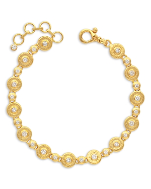 All Around Bracelet in 24K/22K Yellow Gold with Diamonds, 2.104 ct. t.w.