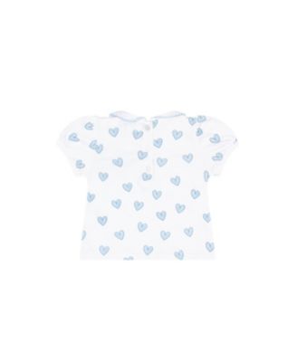 Girls' Blue Heart Print Diaper Cover Set - Baby, Little Kid