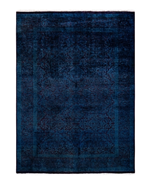 Shop Bloomingdale's Fine Vibrance M1589 Area Rug, 4'2 X 5'7 In Blue