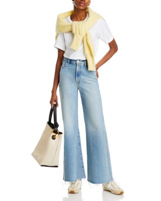 The Hustler Roller Frayed Jeans in I Confess
