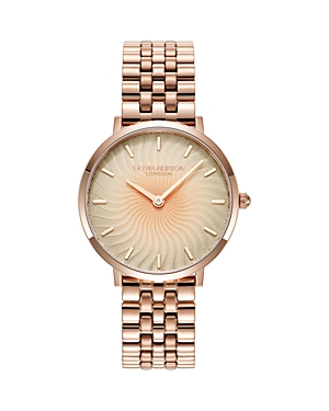 Shop Olivia Burton Radiant Sun Watch, 35mm In Ivory/pink