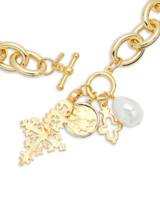 Charm Pendant Necklace, 18&amp;quot;