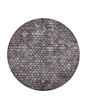 FEIZY ASHER 8638766F ROUND AREA RUG, 8' X 8'