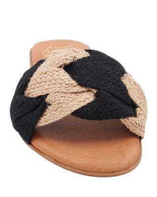 Women's Nahala Slip On Woven Slide Sandals