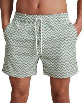 REISS - Cable Drawstring 5" Swim Trunks