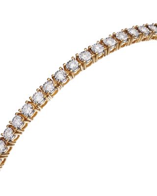 Diamond Tennis Bracelet in 14K Yellow Gold, 1.0 tcw