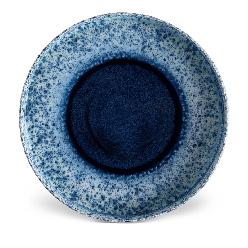 L'objet Terra Round Platter In Blue