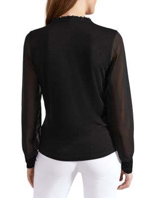 Talisa Frill Neck Cardigan