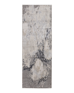 Feizy Astra Ara39l3f Runner Area Rug, 2'10 X 7'10 In Gray Ivory