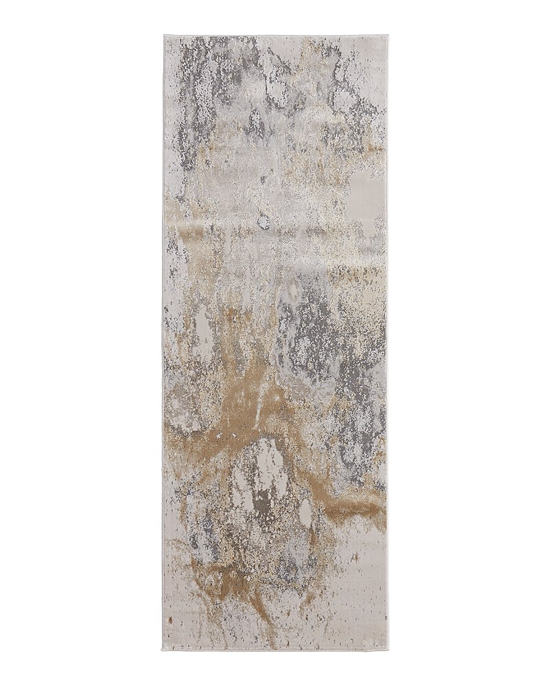Feizy Astra Ara39l3f Runner Area Rug, 2'10 X 7'10 In Gray Gold