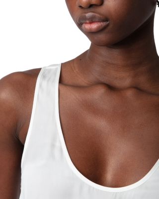 Carys Satin Sleeveless Top