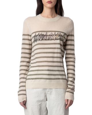 Zadig & Voltaire - Source Cashmere Striped Sweater