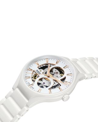 True Round Automatic Open Heart Watch, 40mm