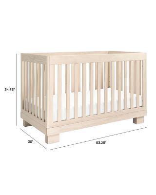 Modo 3 in 1 Convertible Crib with Toddler Bed Conversion Kit