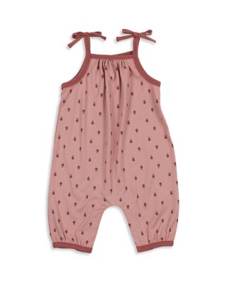 Maniere - Girls' Ribbed Berry Romper - Baby, Little Kid