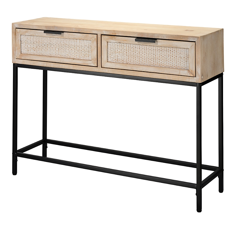 Bloomingdale's Reed Console Table In Brown