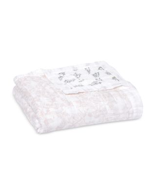 Aden and Anais Girls' Silky Soft Dream Blanket French Floral