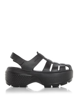 ● CROCS ● STOMP FISHERMAN SANDAL _Black 220-260 Crocs Stomp fisherman sandal in black | ASOS