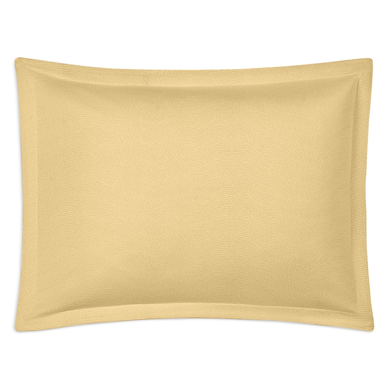 Matouk Jasper King Sham In Yellow