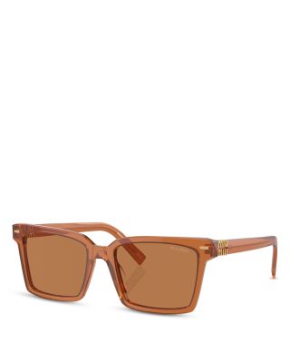 Miu Miu - Rectangular Sunglasses, 55mm