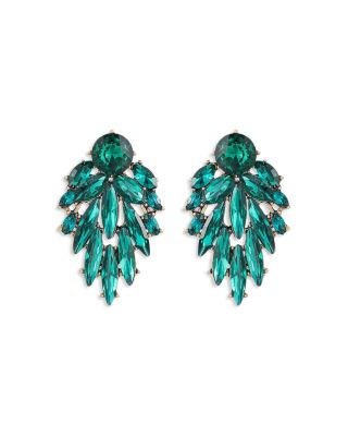 Ettika - Cry Me A River Crystal Cluster Drop Earrings