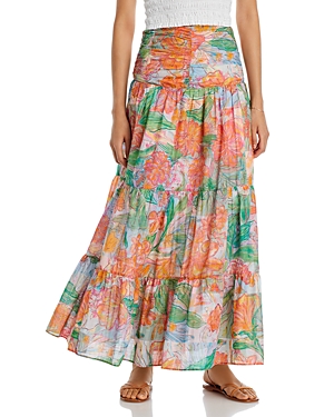 Shop Rails Agatha Cotton Skirt In Tropics
