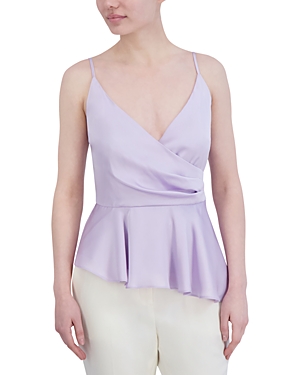 Bcbgmaxazria Surplice Peplum Top