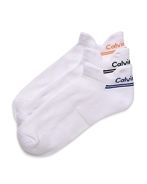 Calvin Klein Cushioned Athletic No Show Socks - 3 pk.
