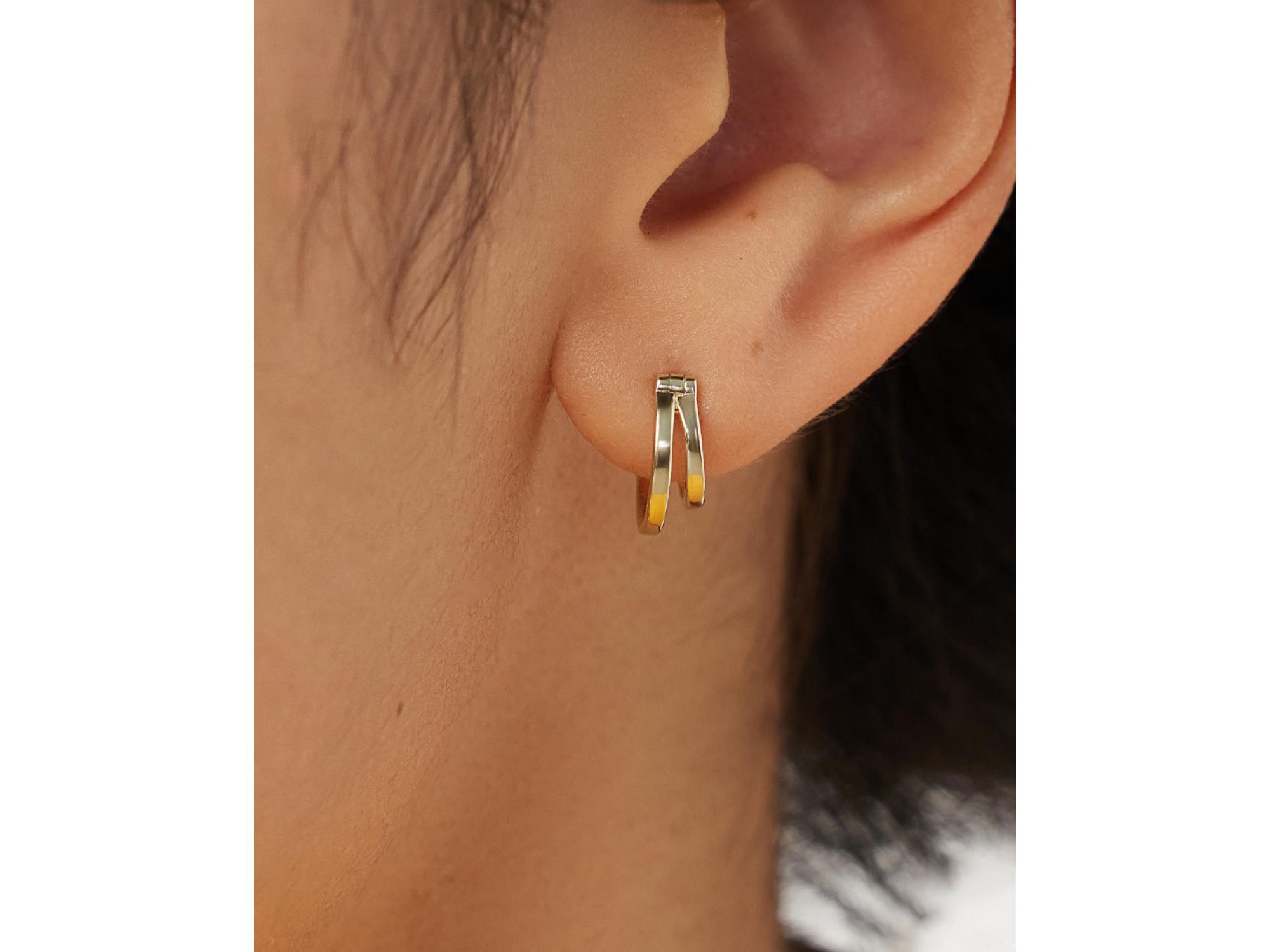 10K Double Hoops — Image 4