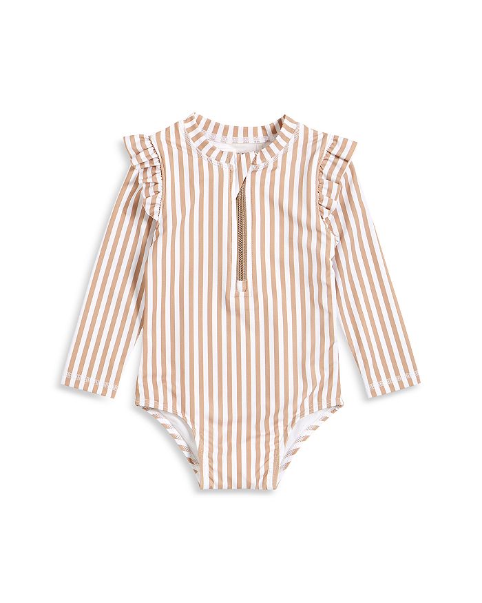 Petit Lem Linen Playsuit - Canary Striped main image 0