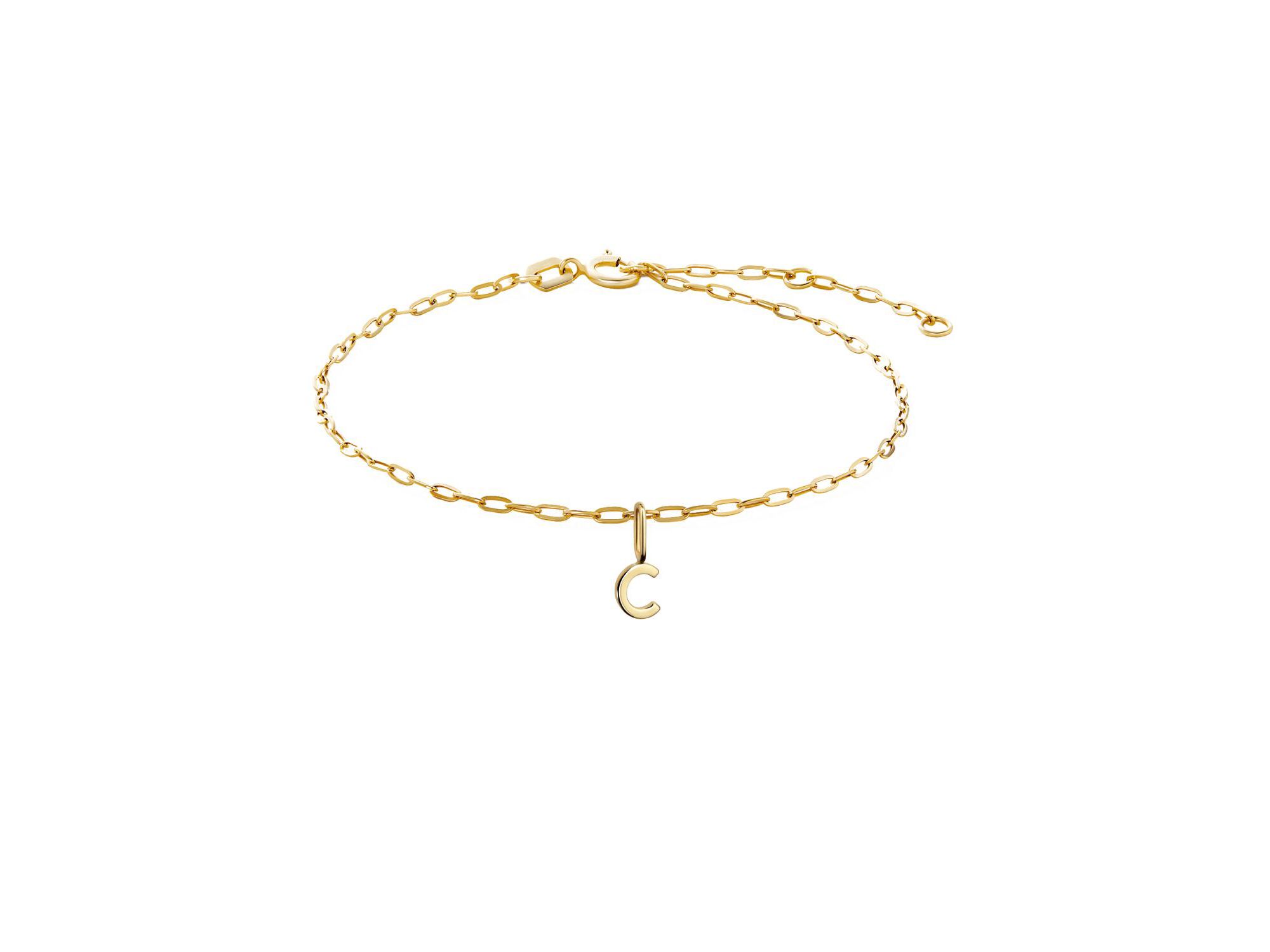 10K Letter Bracelet - Image 1
