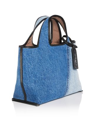 We Are NY Denim Mini Market Tote