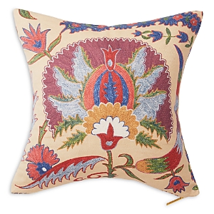 St. Frank Bright Botanical Suzani Decorative Pillow, 20 x 20